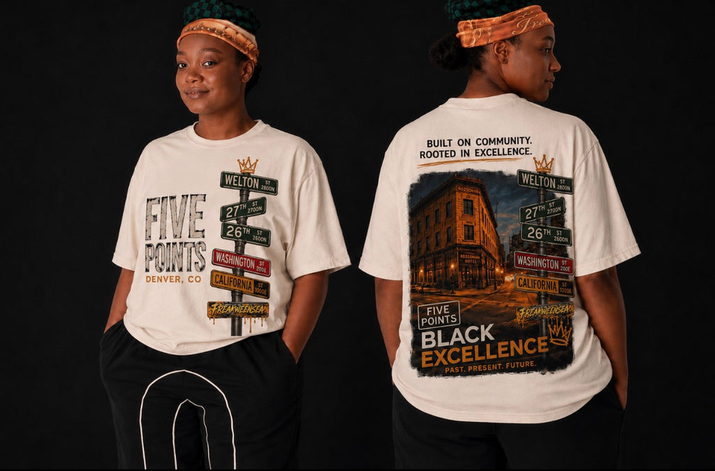 Five points Black excellence T-shirt