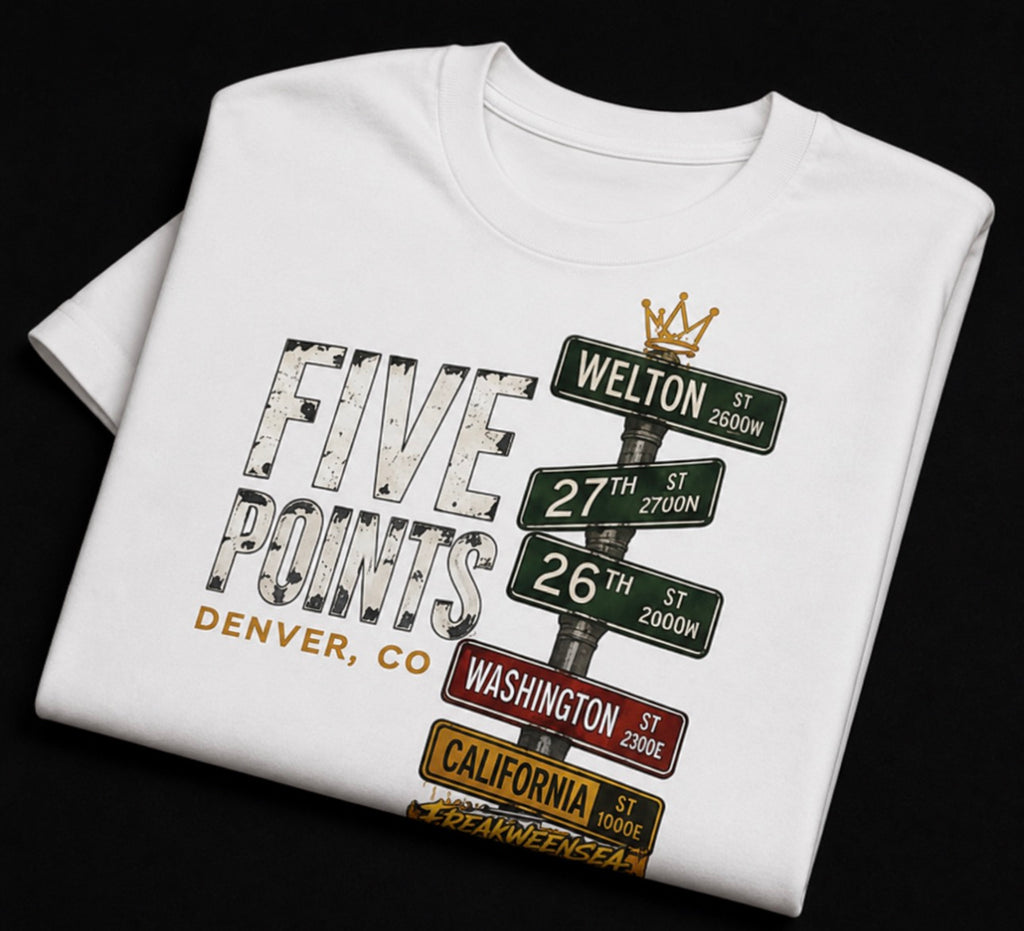 Five points Black excellence T-shirt