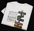 Five points Black excellence T-shirt