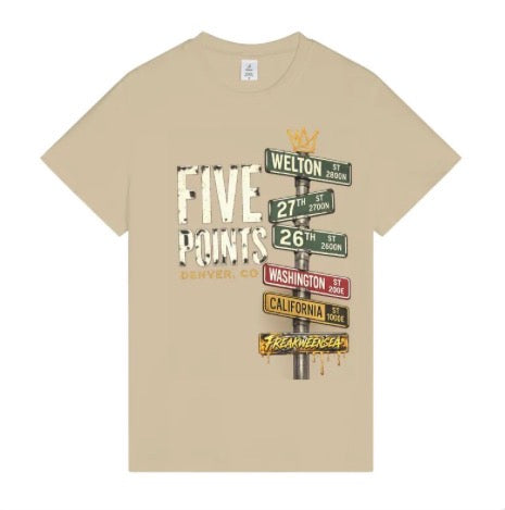 Five points Black excellence T-shirt